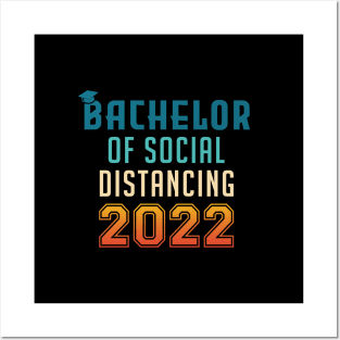 Bachelor of Social Distancing 2022 Graduation Posters and Art